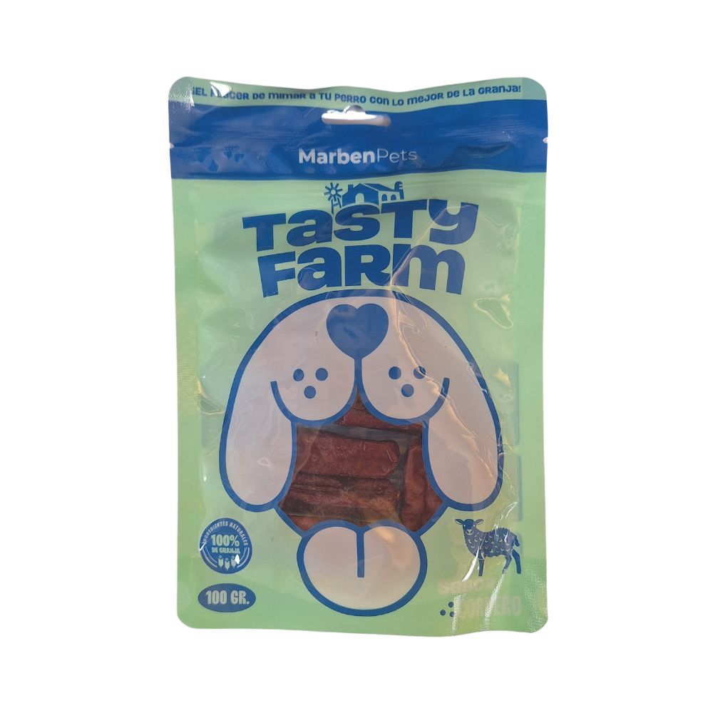 Tasty Farm Mini salchichas de cordero 100gr