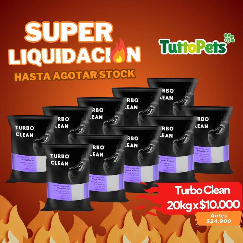 Turbo Clean Lavanda Saco de 10x2kg (20kg)
