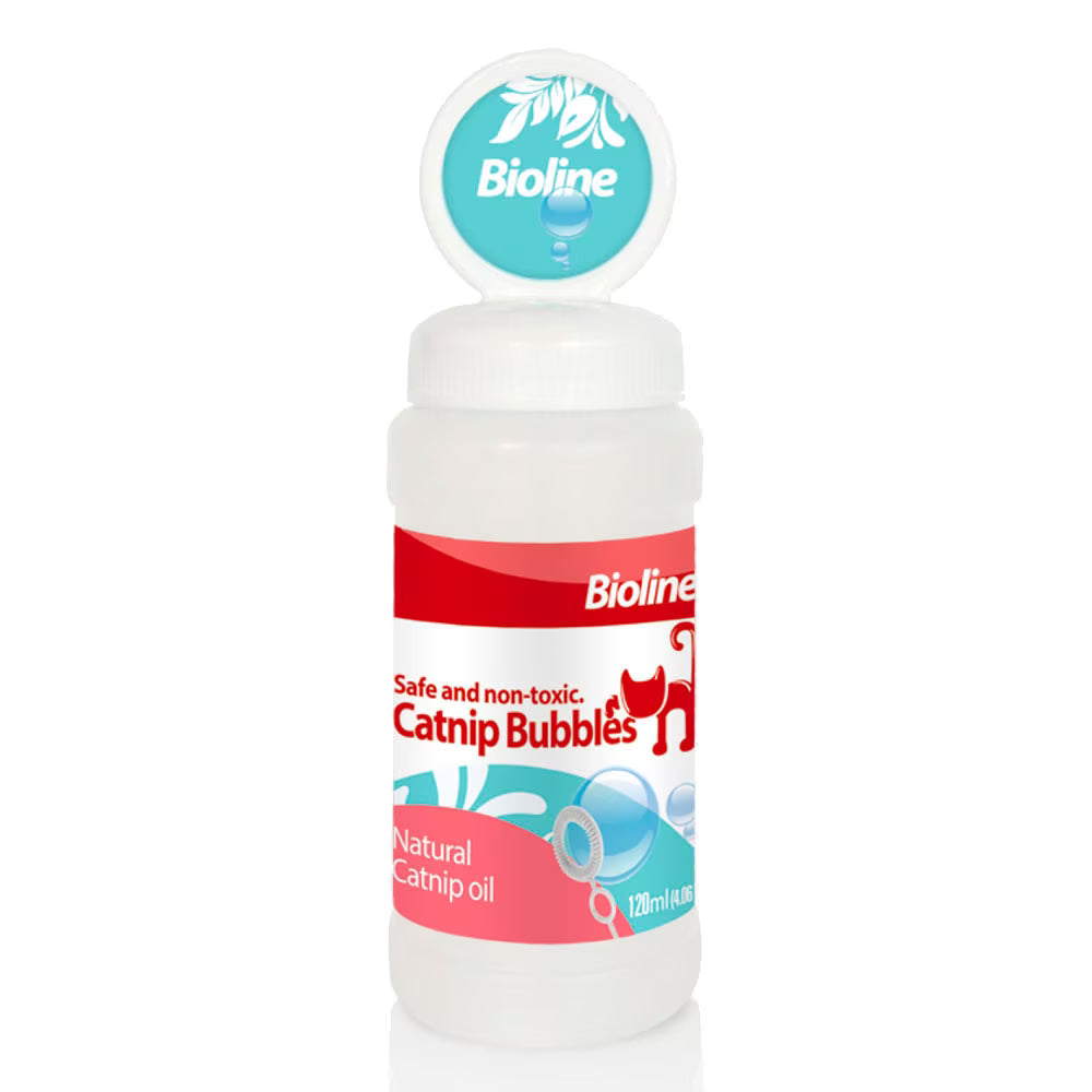 Bioline catnip Bubbles (Burbujas de Catnip) 120ml