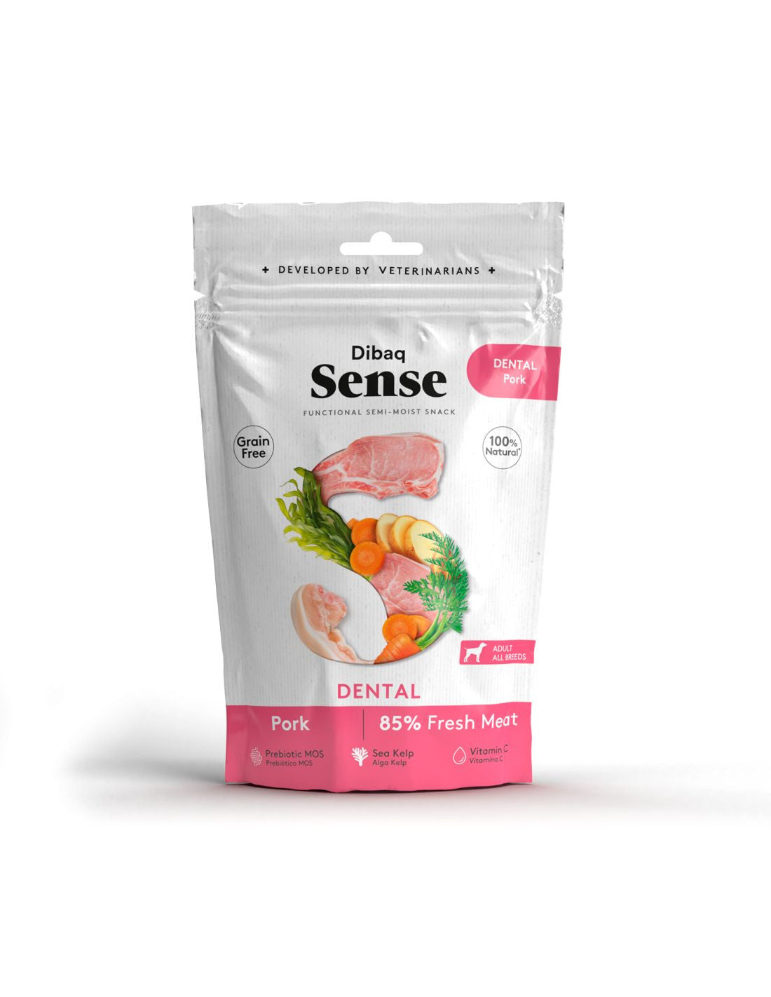 Snack Dental de Cerdo 100g - Dibaq Sense