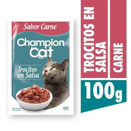 Champion Cat Pouch Sabor Carne 100g