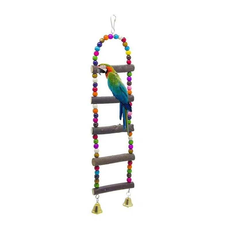 Escalera de Madera Natural 10x40cm