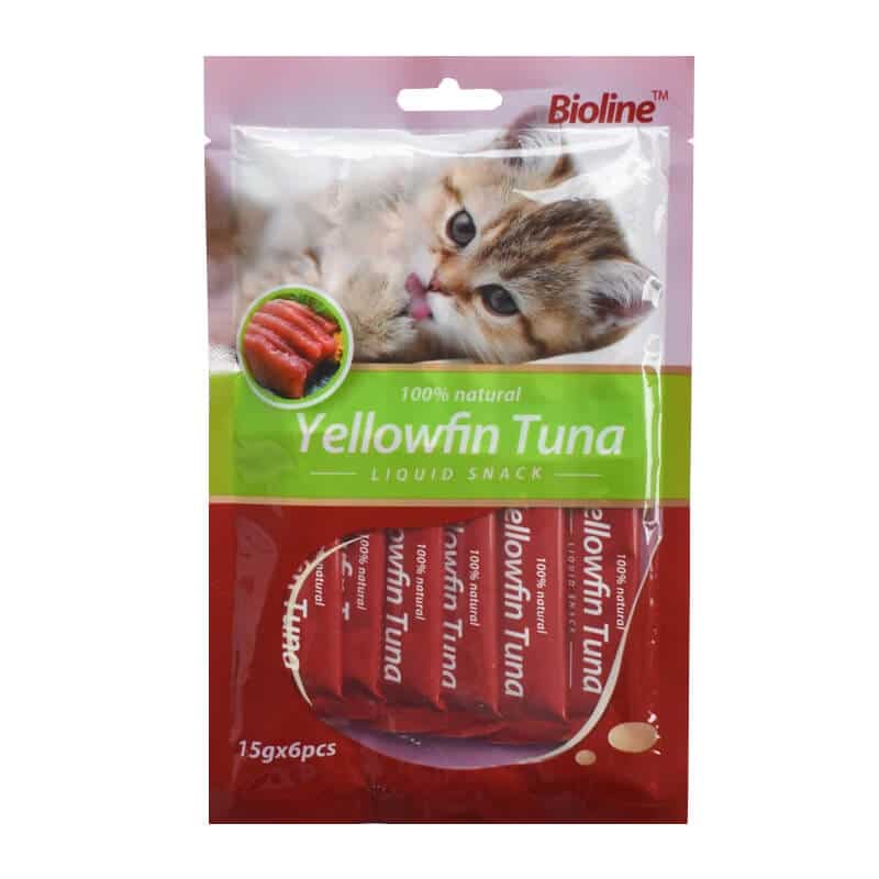 Bioline Snack Cremoso Yellowfin Tuna 15g/6pcs