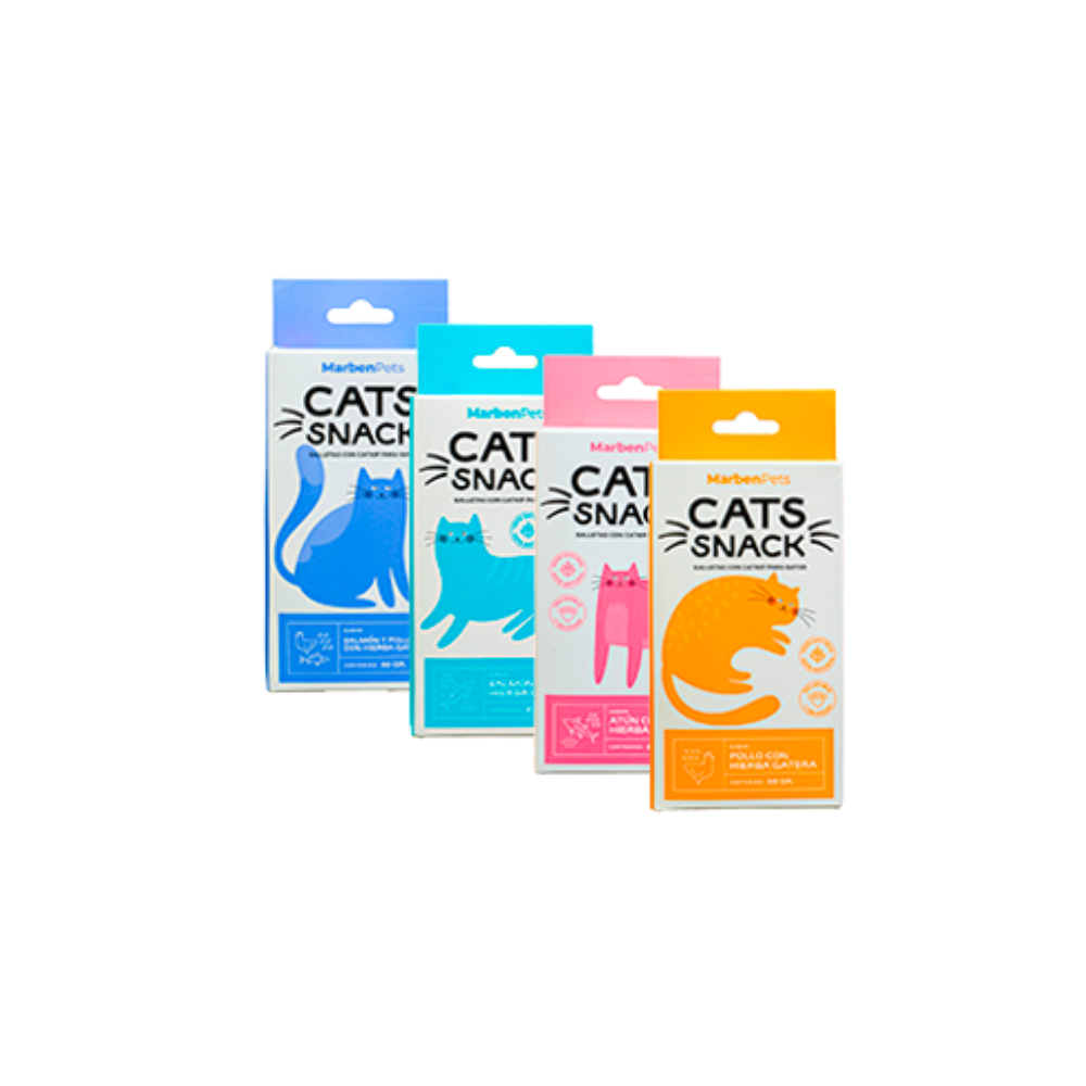 Cats Snack Galletas con Hierba Gatera Pollo con Hierba Gatera 80g