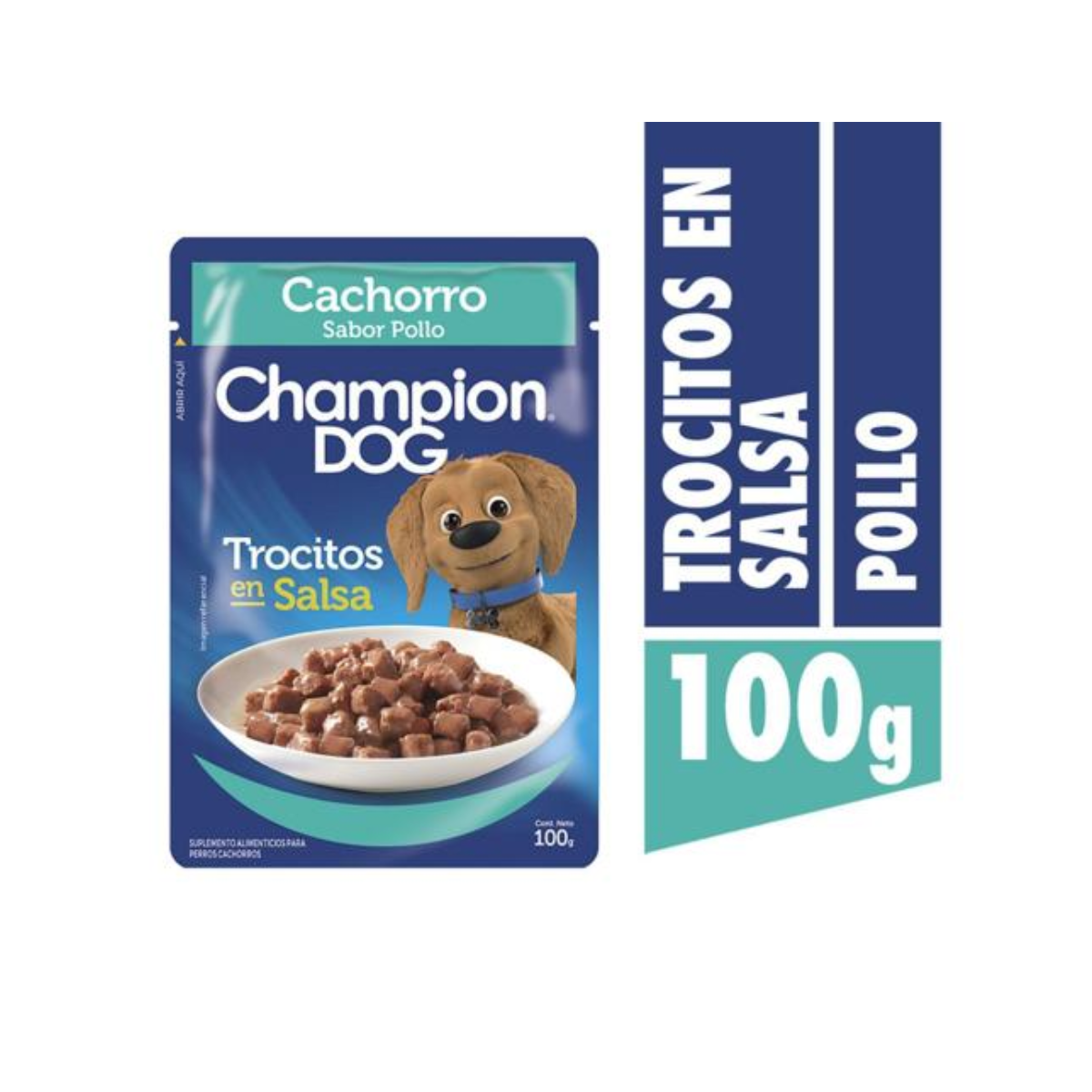 Champion Dog Pouch Cachorro Pollo 100g