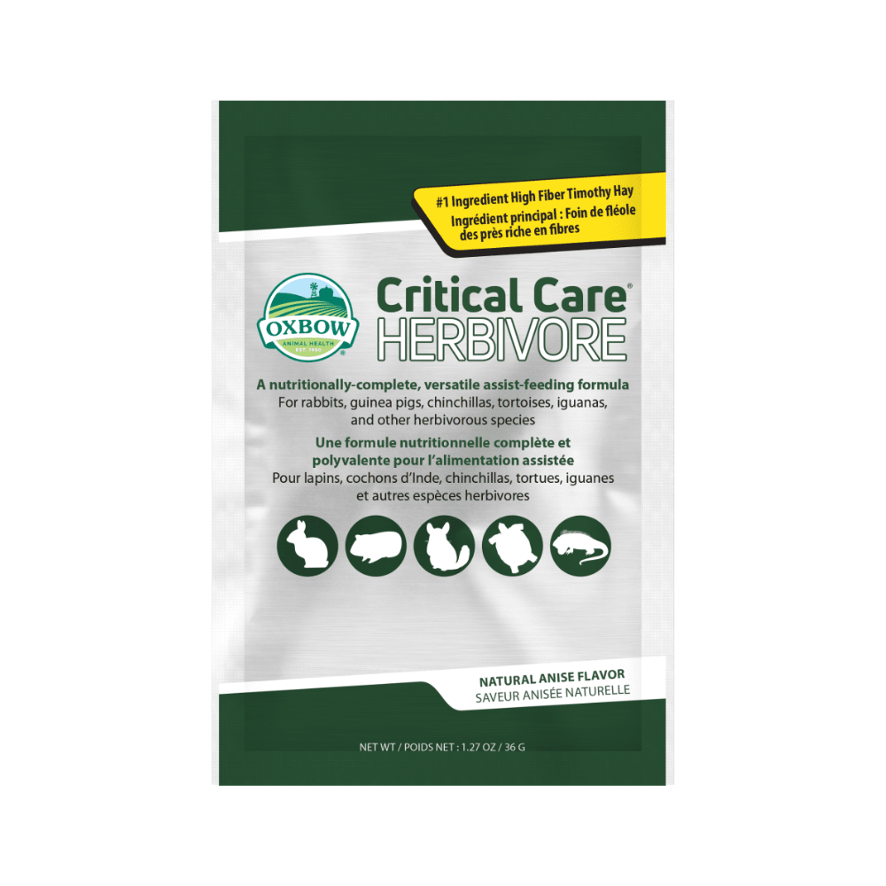 Alimento de Recuperación Critical Care 36g Anís Oxbow