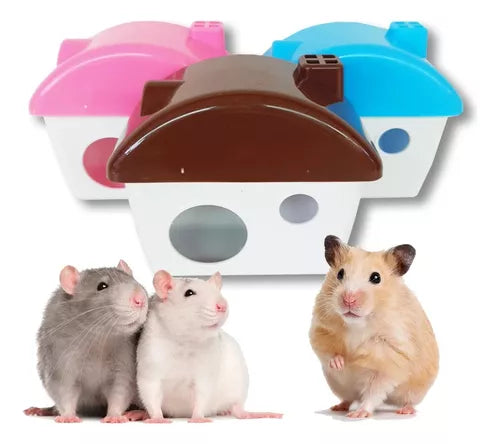 Casa Simple Para Hamster o Ratones