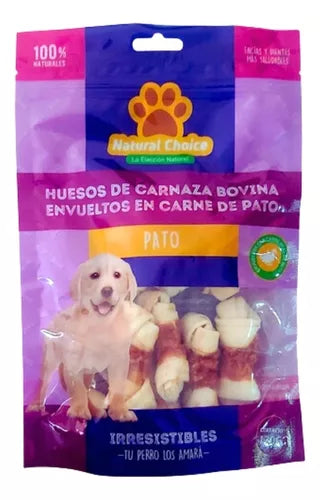 Natural Choice Hueso 2-2,5" envuelto en PATO. doypack (120g)