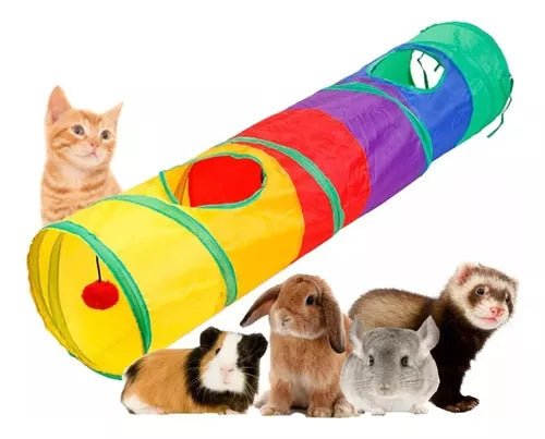 Super Tunel de 2 Vias con Juguete 25x115cm I