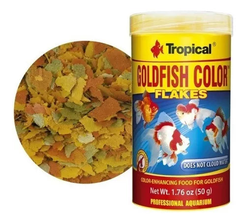 Tropical Goldfish Color Flakes 100g/500ml