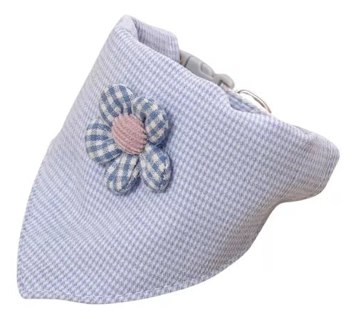Collar para Gatos Bandana con Flor M