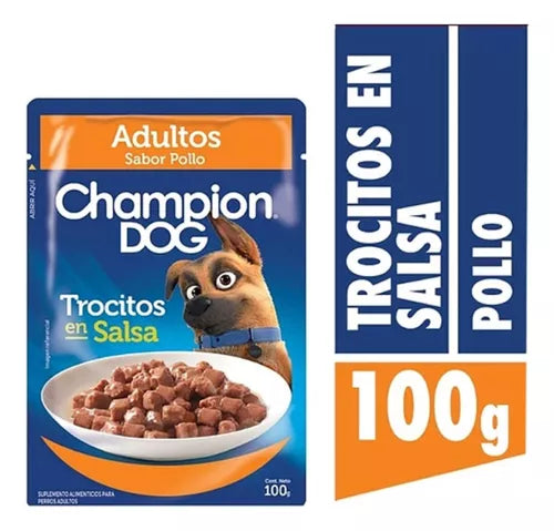 Champion Dog Pouch Sabor Pollo 100g