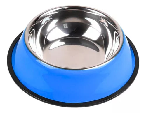 Plato Acero Inoxidable Pintados 470ml