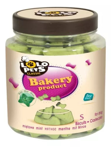 Galletas Lolopets Huesitos de Menta S 210g