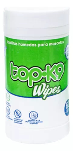 Toallitas Humedas Topk9 Tubo 60 unidades