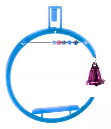 Columpio Para Aves Con Juego y Campanilla