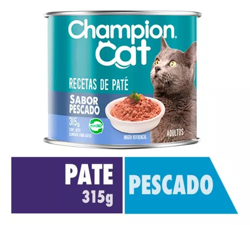 Champion Cat Adulto Pate Sabor Pescado 315g