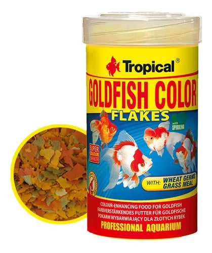 Tropical Goldfish Color Flakes 100g/500ml