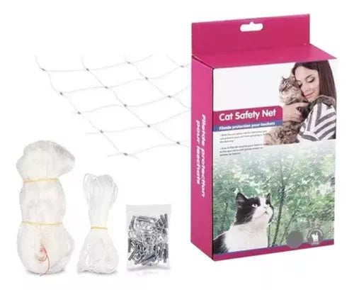 Malla de Seguridad para Gatos M (4x3mts)