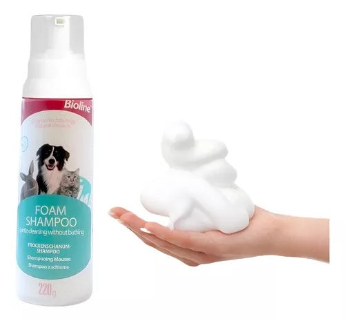 Bioline Shampoo Dry Foam (Espuma seca) 220gr