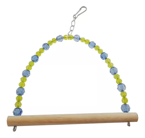 Columpio Para Aves con Perlas M 17x18cm