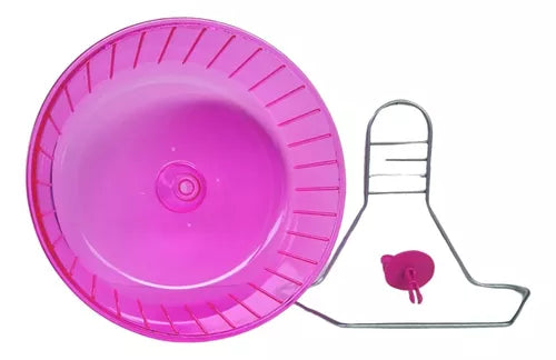 Rueda Para Hamster Con Pedestal 19cm