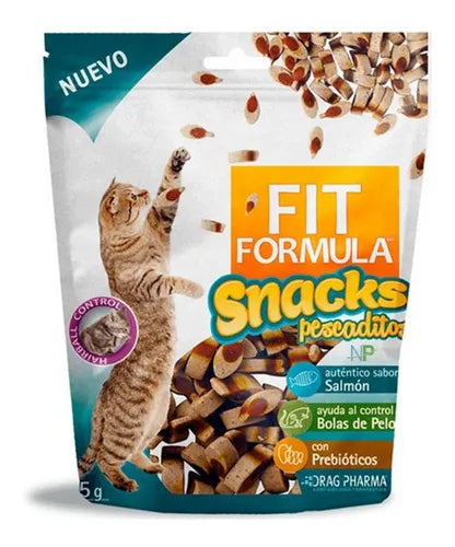 Snack Pescaditos Fit Formula Gatos 65g