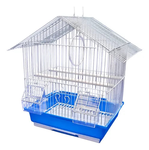 Jaula Para Aves Pequeña 30x22x38cm