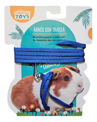Set De Arnes y Correa Para Cobaya
