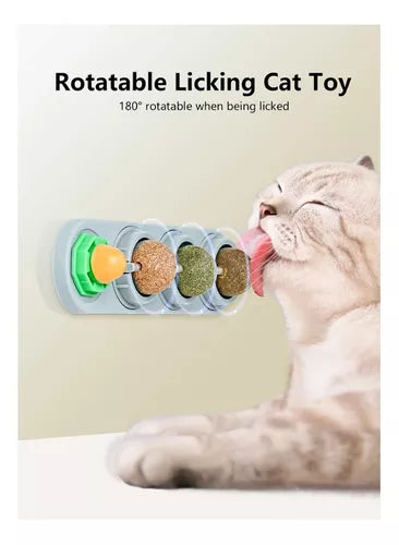Juguete Para Gatos Bolas Giratorias 3 mas 1