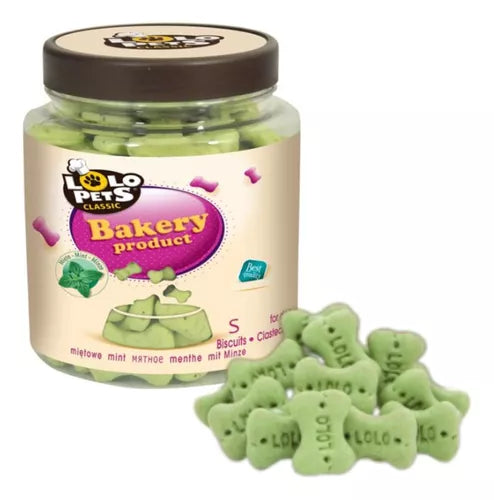 Galletas Lolopets Huesitos de Menta S 210g