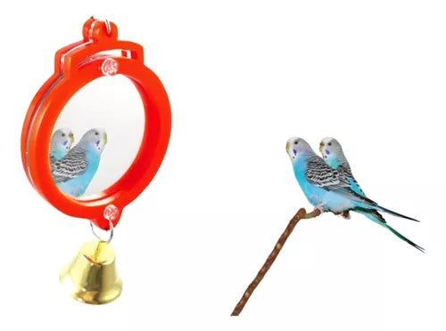 Espejo Para Aves con Campana