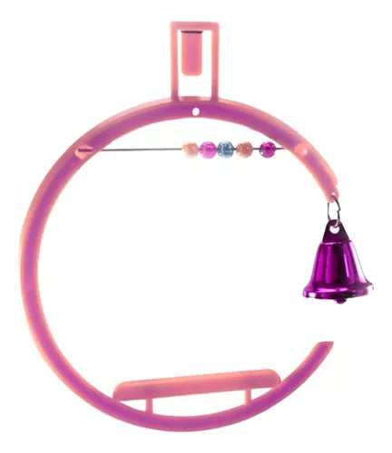 Columpio Para Aves Con Juego y Campanilla