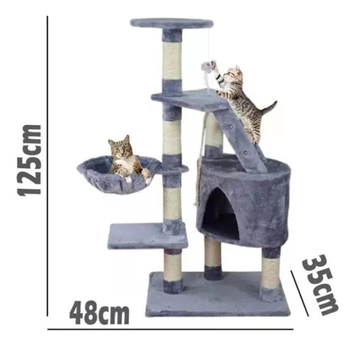 Rascador Torre 48x35x125cm (KF8012C)