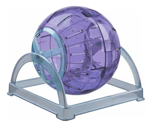Bola De Paseo Hamster Con Pedestal 18cm