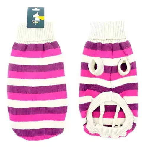 Chaleco Franjas Colores Hembra XXL
