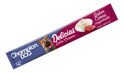 Champion Dog Snack Delicias Carne Caja 6x56g