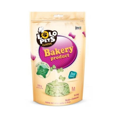 Lolopets Galletas Menta M 350g