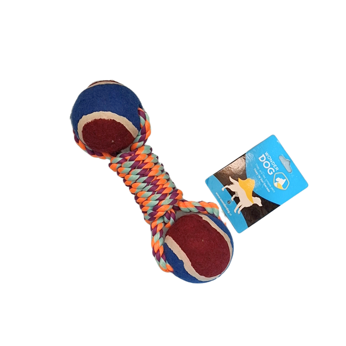 Juguete Wonder Dog Hueso con Pelotas 21cm