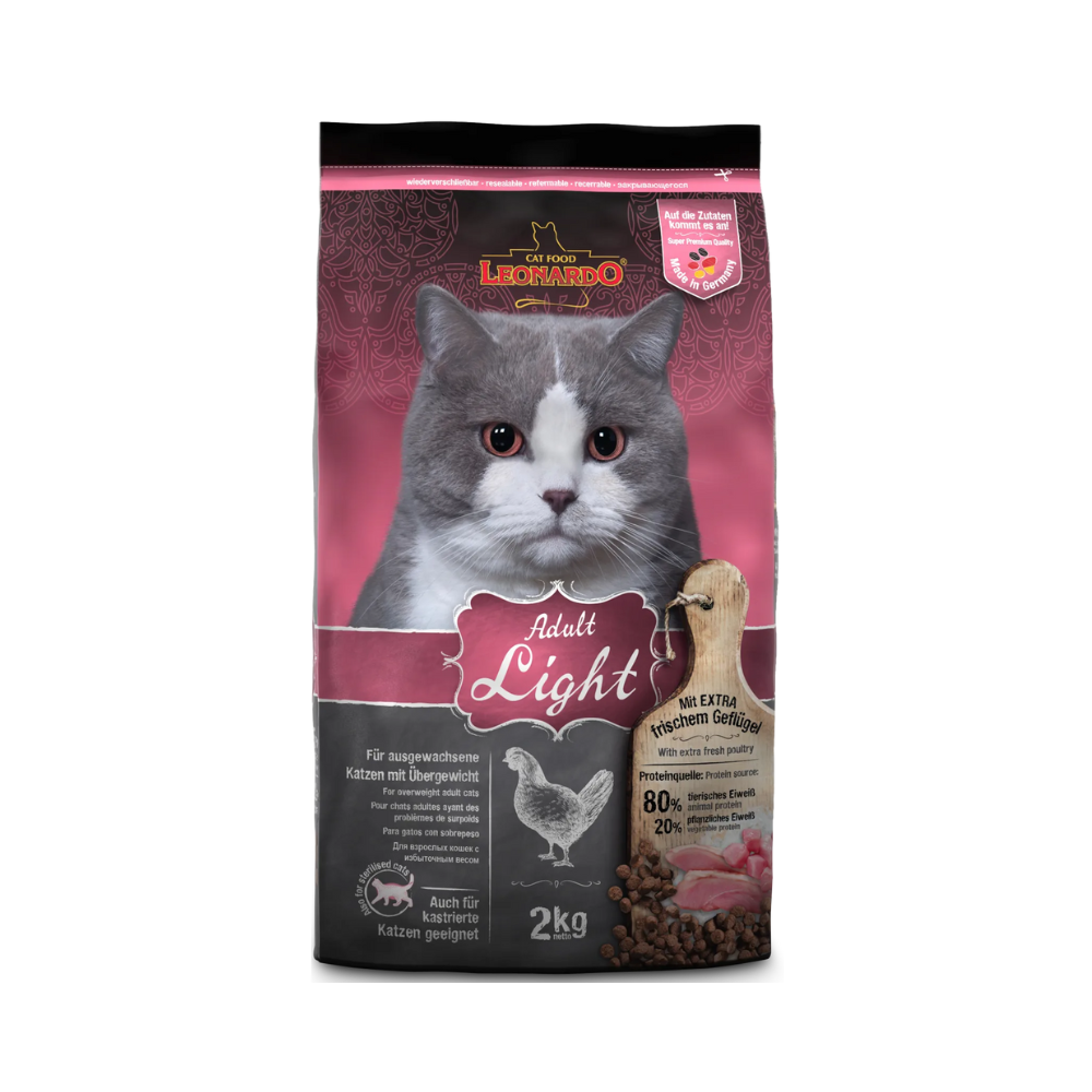 Alimento Para Gatos Leonardo Adulto Light 1,8kg