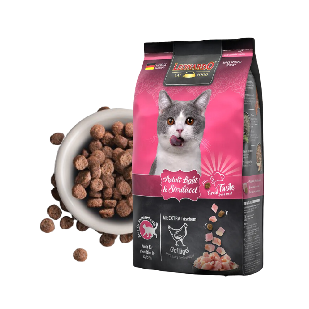 Alimento Para Gatos Leonardo Adulto Light 1,8kg