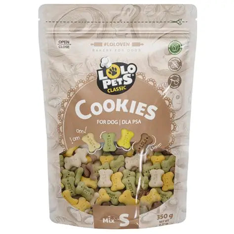 Lolopets Galletas Huesitos Mix S 350g