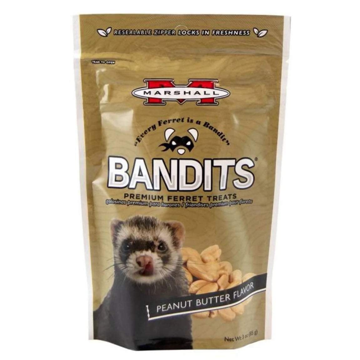 Bandits Mantequilla de maní 85gr