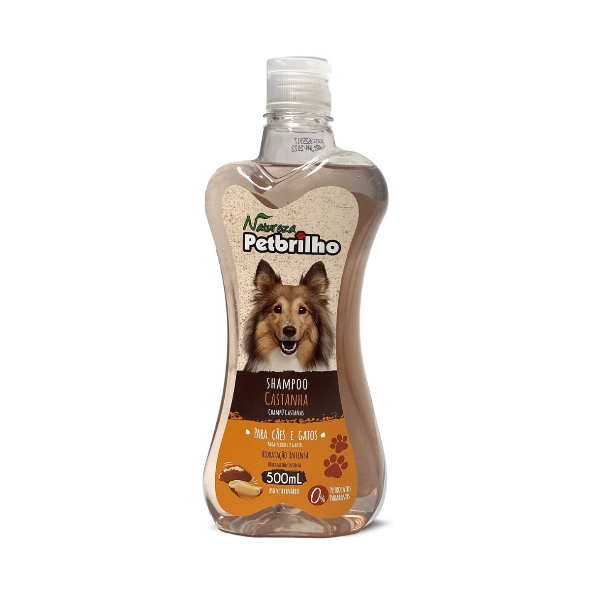 Shampoo De Castaña Para Perros 500ml PetBrilho