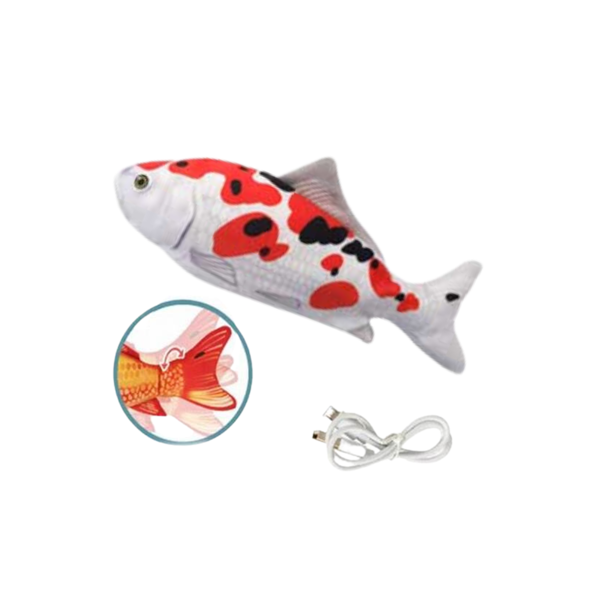 Peluche Pez con Movimiento y USB