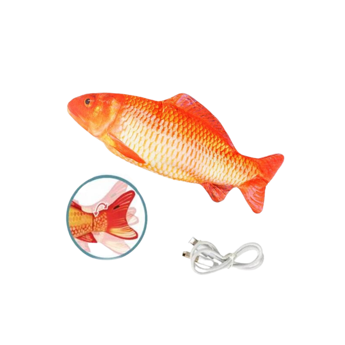 Peluche Pez con Movimiento y USB