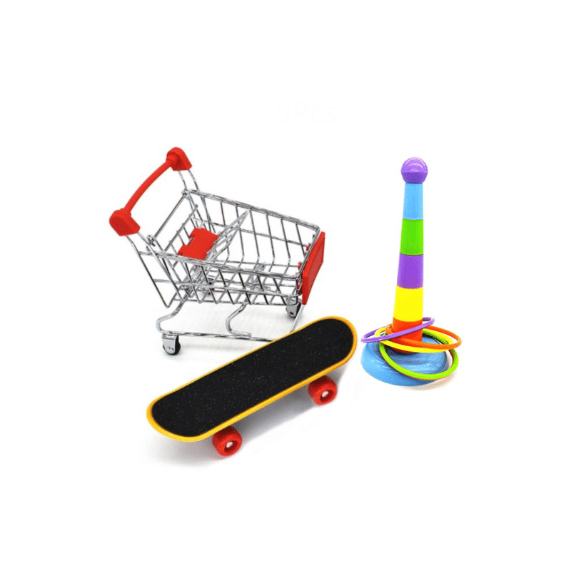Set Juego 3 piezas (Patin, Carro, Cono)