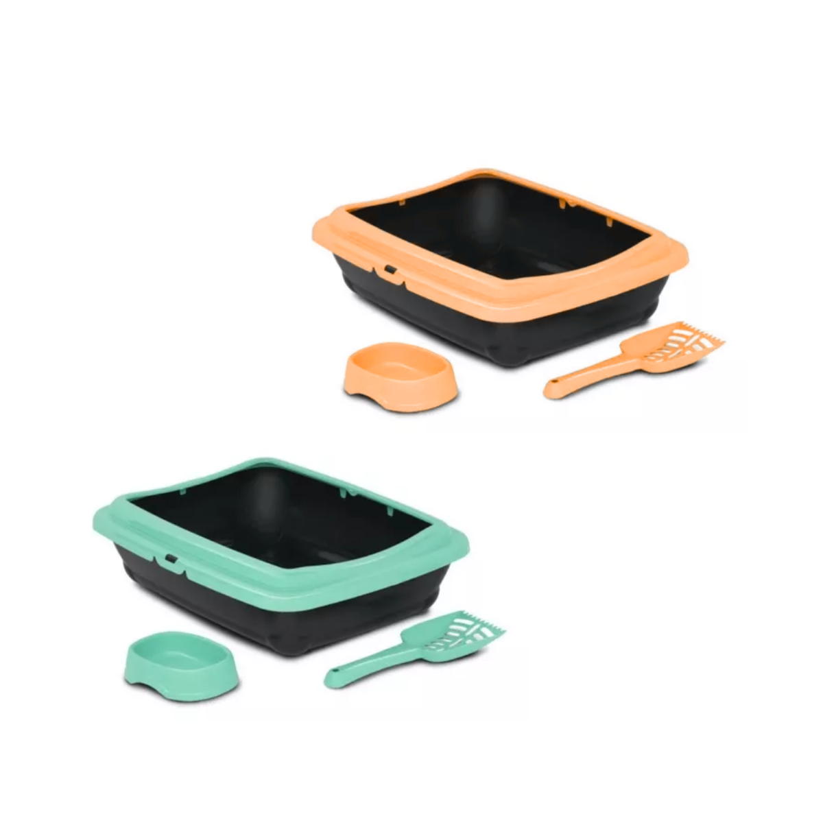 Kit Birba Sanitario Con Borde + Pala y Plato