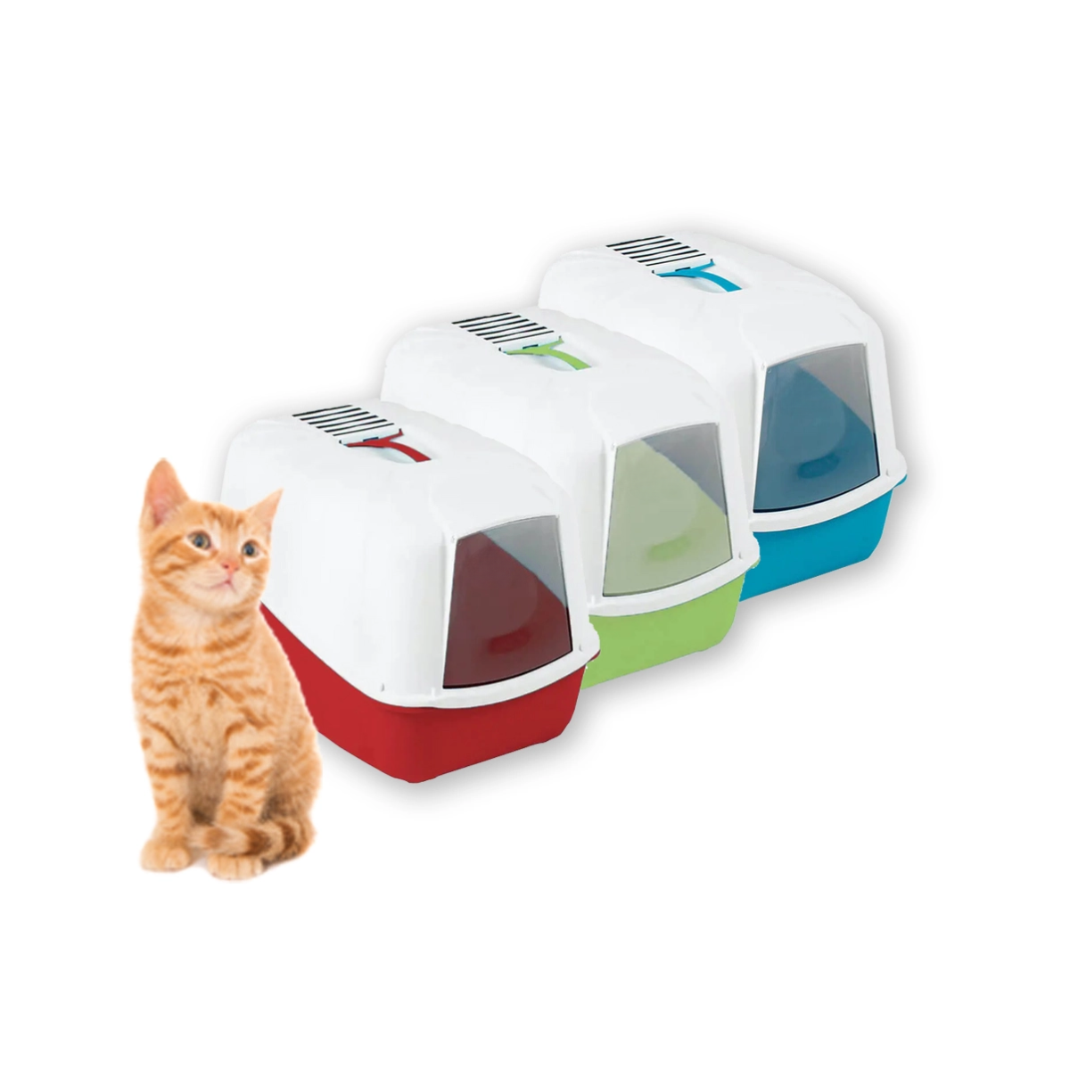 Baño Gato Komoda Puerta y Filtro Carbon