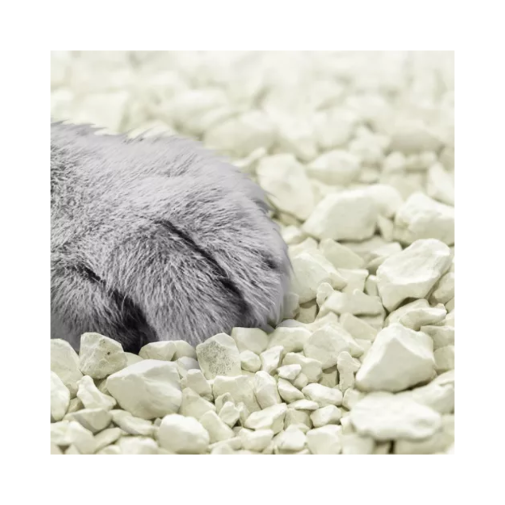 Arena Sanitaria Mineral TopK9 Repelente de Pulgas Aroma Natural Bandeja Desechable 2kg